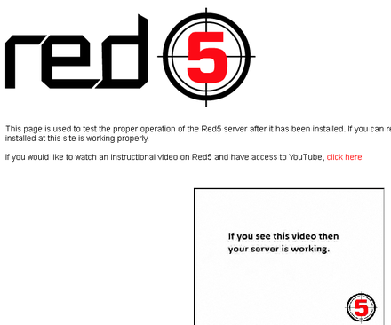 Red5 media server